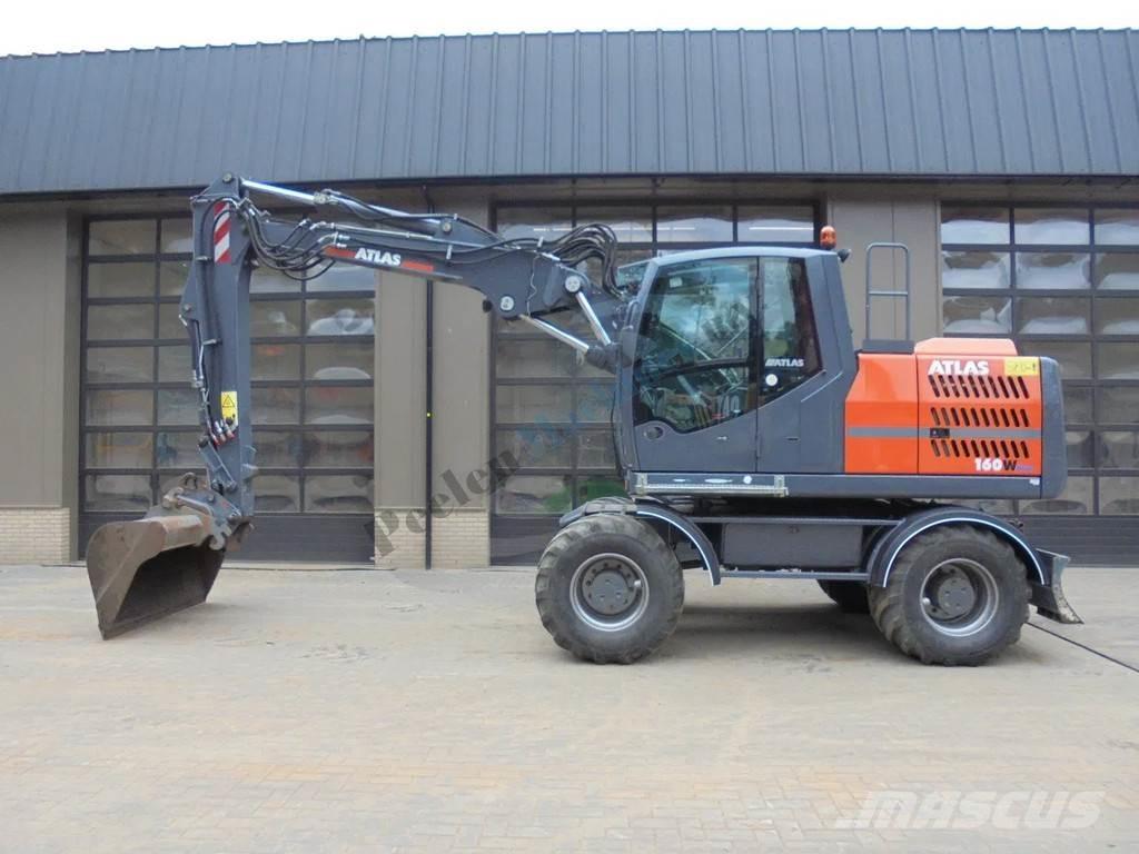 Atlas 160 W Escavadoras de rodas