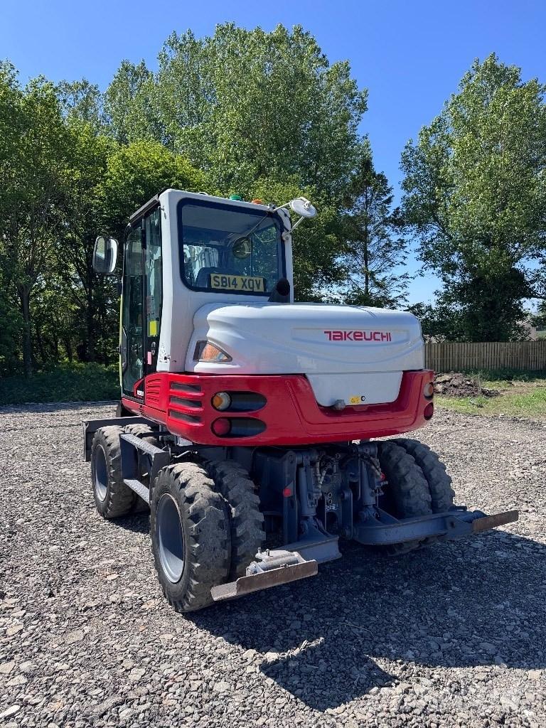 Takeuchi TB 295 W Escavadoras de rodas