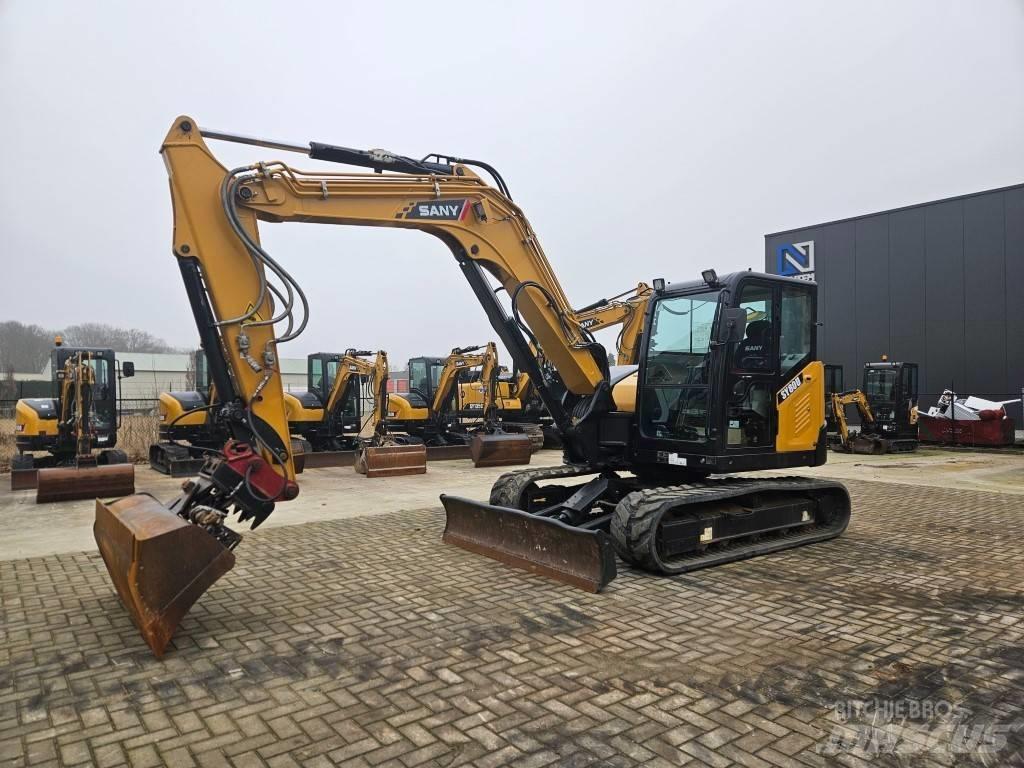 Sany SY 80 U Escavadoras Midi 7t - 12t