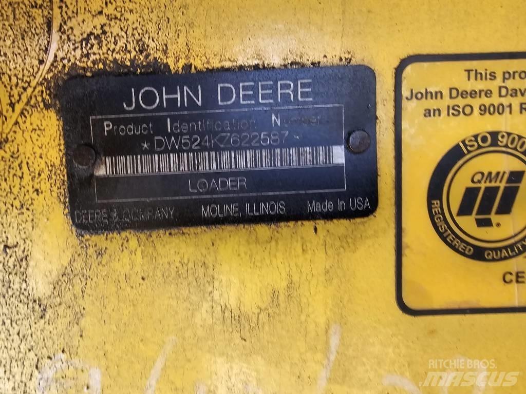 John Deere 524 K Pás carregadoras de rodas