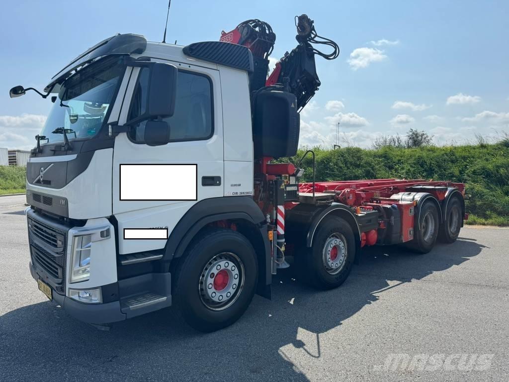 Volvo FM 500 Camiões caixa desmontável com elevador de cabo
