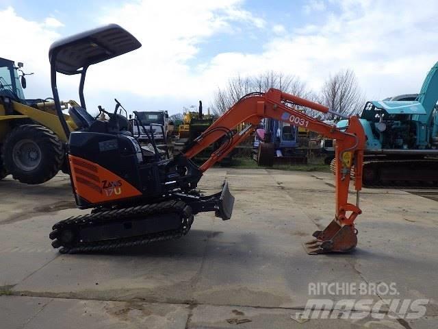 Hitachi ZX 17 U-2 Mini Escavadoras <7t