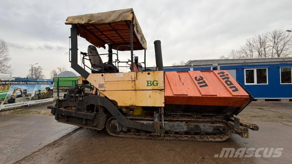 ABG Titan 311 Pavimentadoras de asfalto