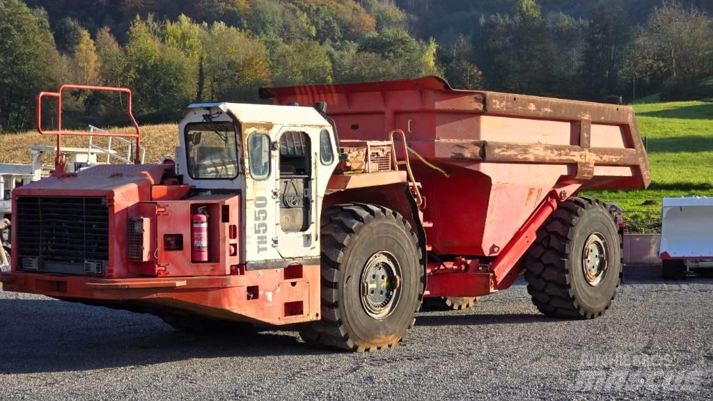 Sandvik TH550 Camiões Exploração mineira subterrânea e transportadores