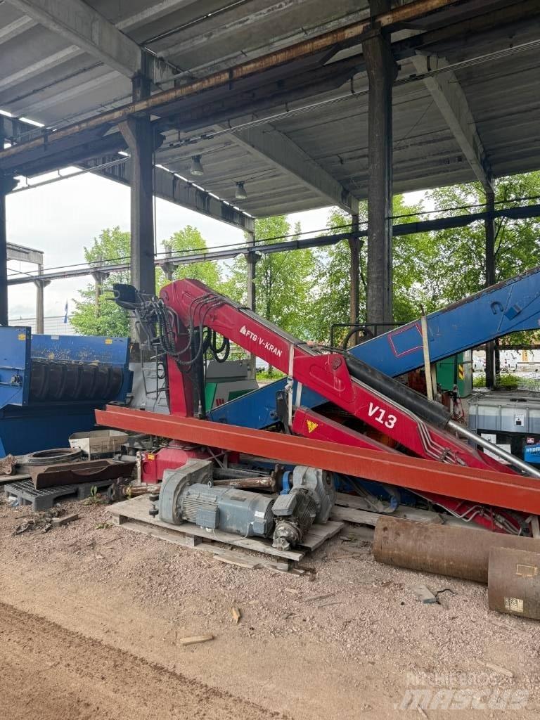 FTG V-Kran V13SR 79 Gruas para troncos