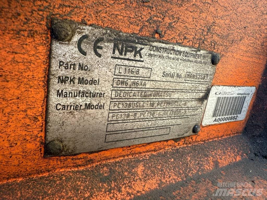 NPK GH 6 Martelos Hidráulicos