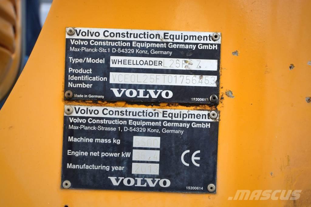 Volvo L 25 F Z Pás carregadoras de rodas