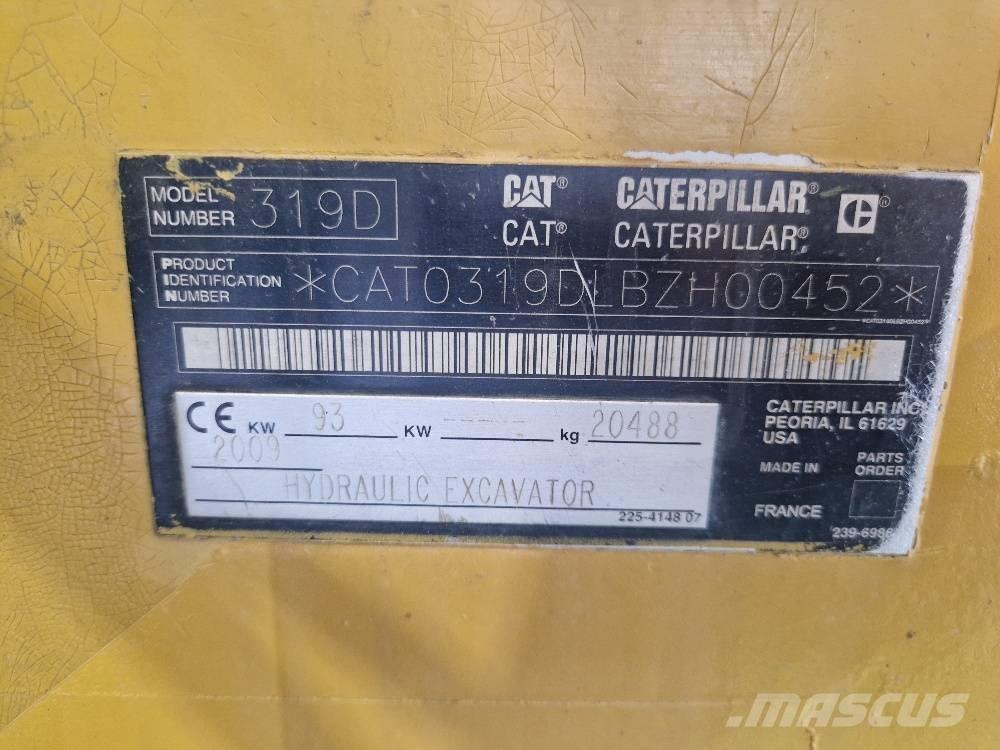 CAT 319D Escavadoras de rastos