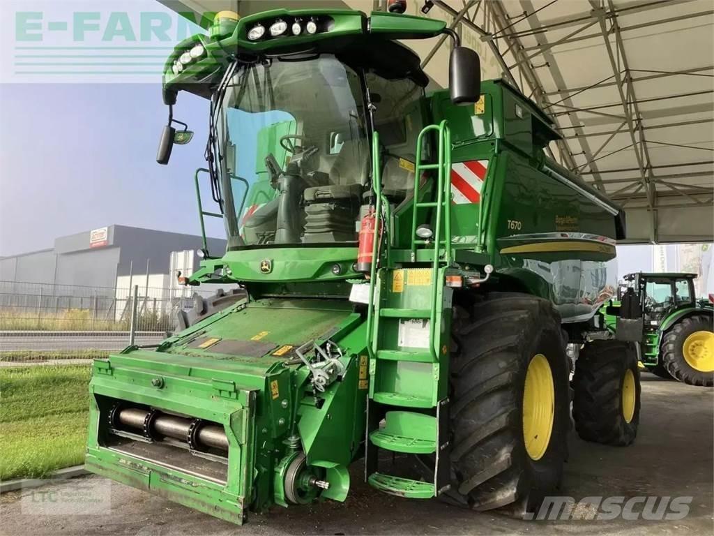 John Deere t670 Ceifeiras debulhadoras