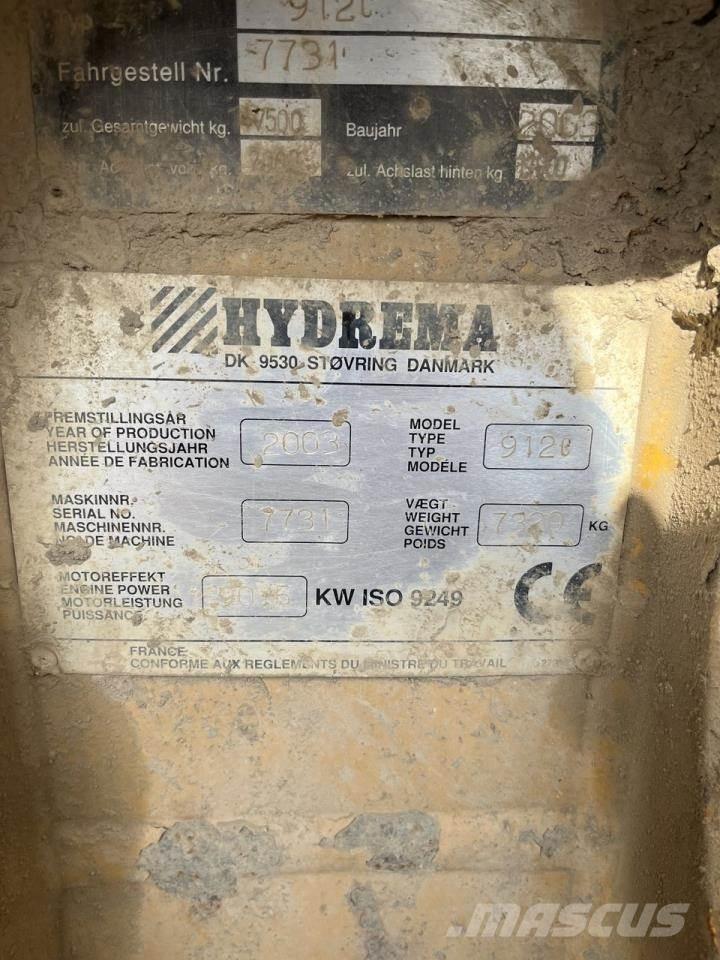 Hydrema 912C Dumpers de obras