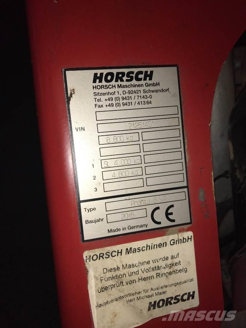 Horsch Pronto 6  KR Perfuradoras combinadas