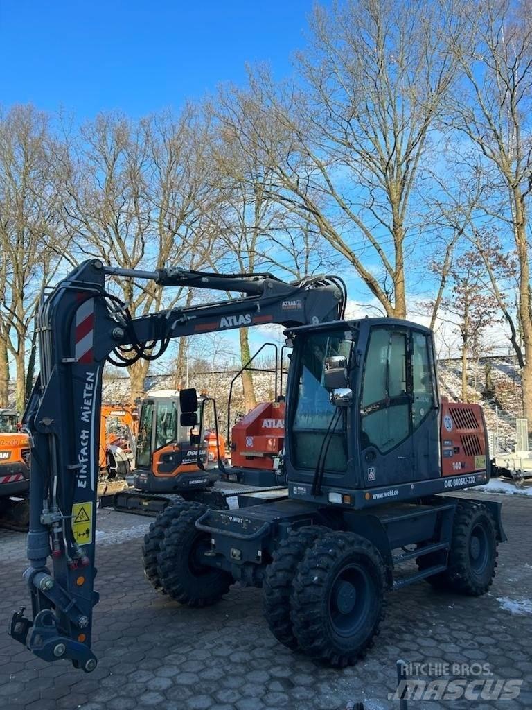 Atlas 140W-BLUE Escavadoras de rodas