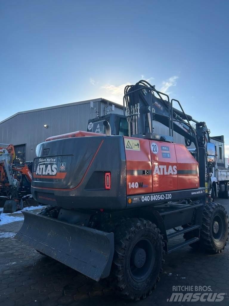 Atlas 140W-BLUE Escavadoras de rodas