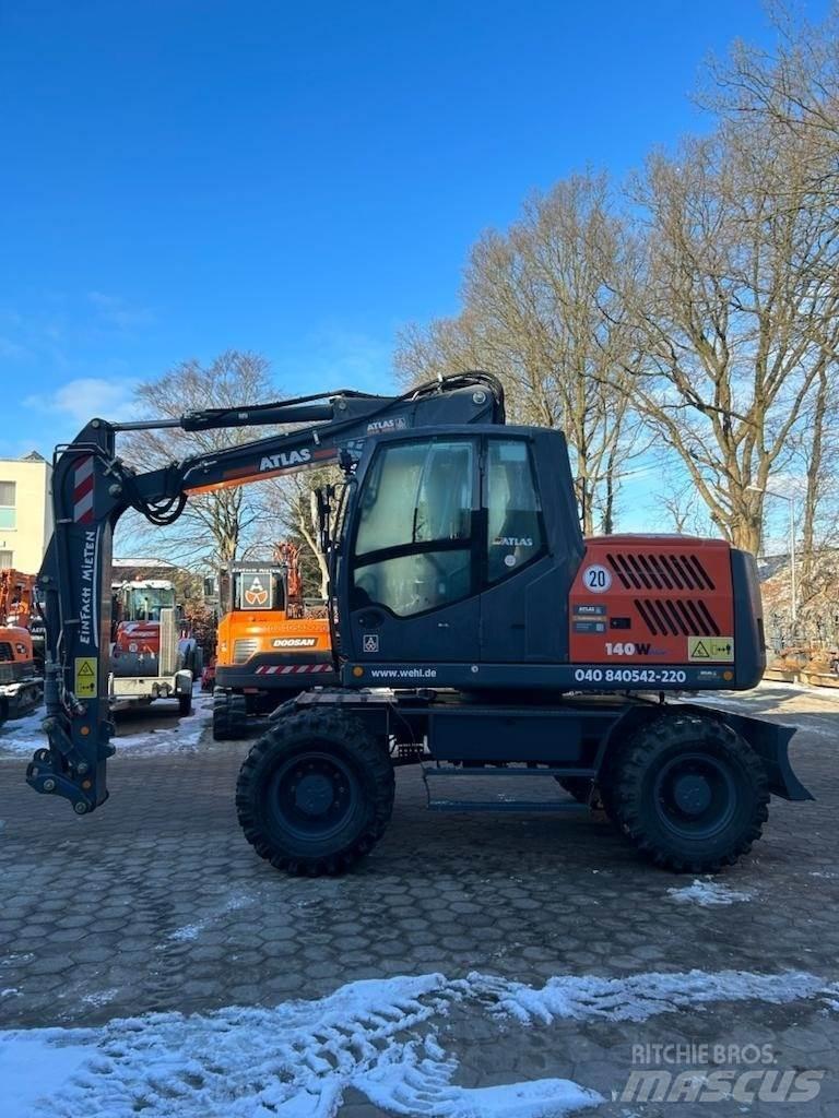 Atlas 140W-BLUE Escavadoras de rodas