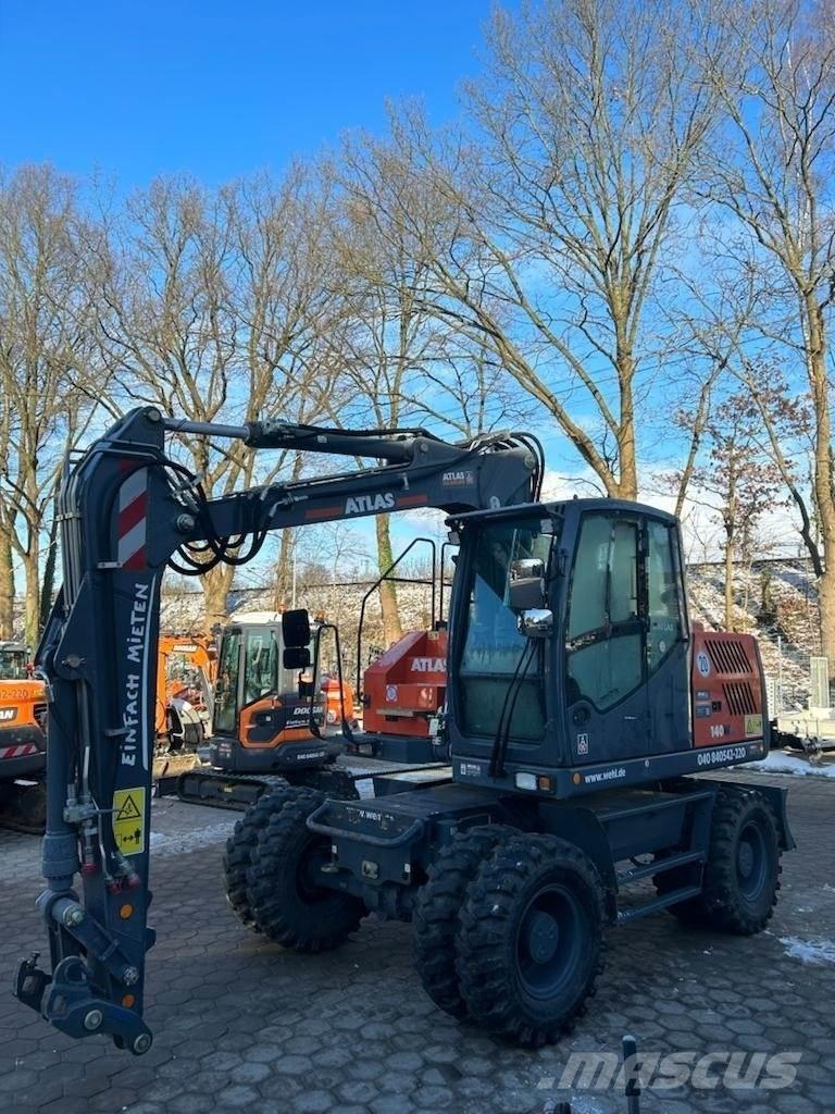 Atlas 140W-BLUE Escavadoras de rodas