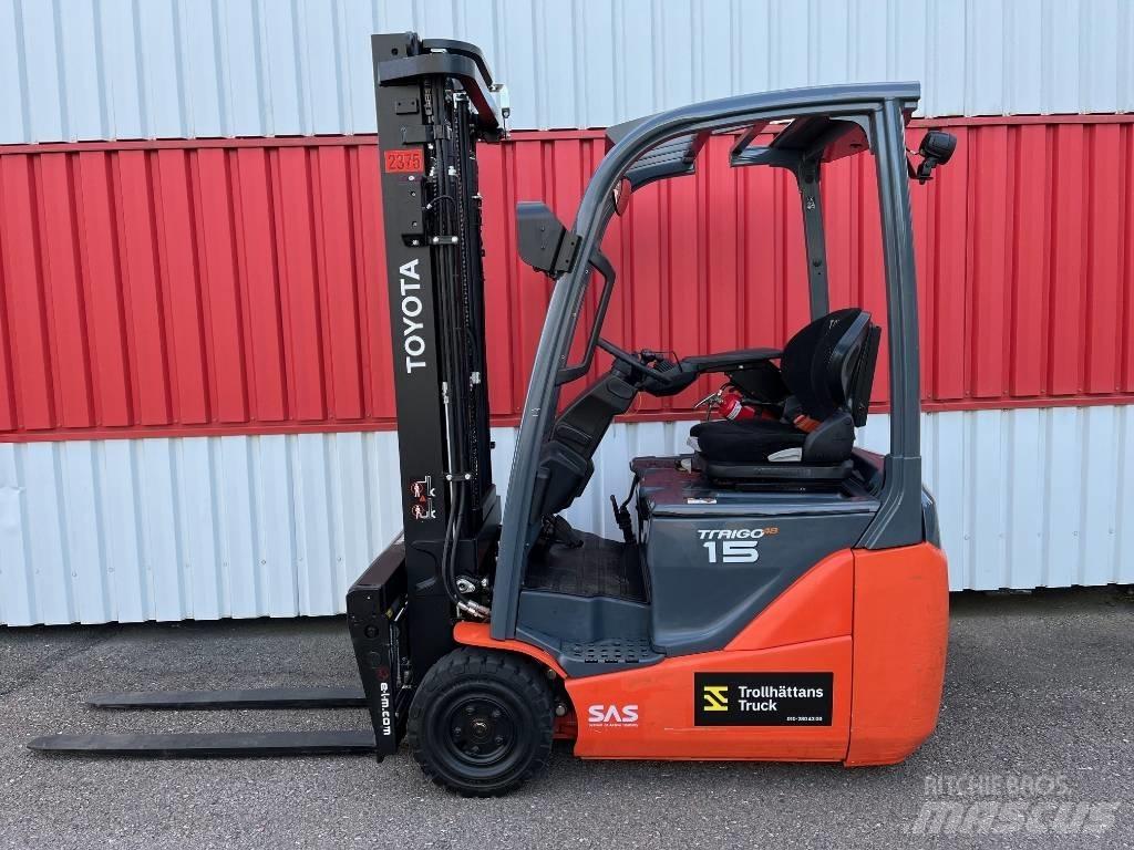Toyota 8 FB E 15 Empilhadores eléctricos
