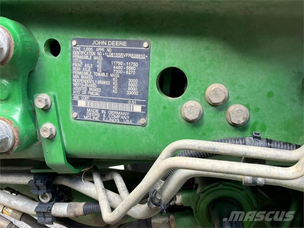 John Deere 6155R Tratores Agrícolas usados