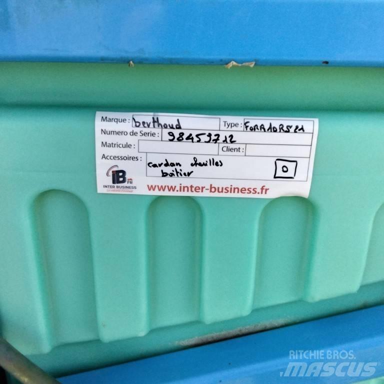 Berthoud FOR10RS21 Pulverizadores montados