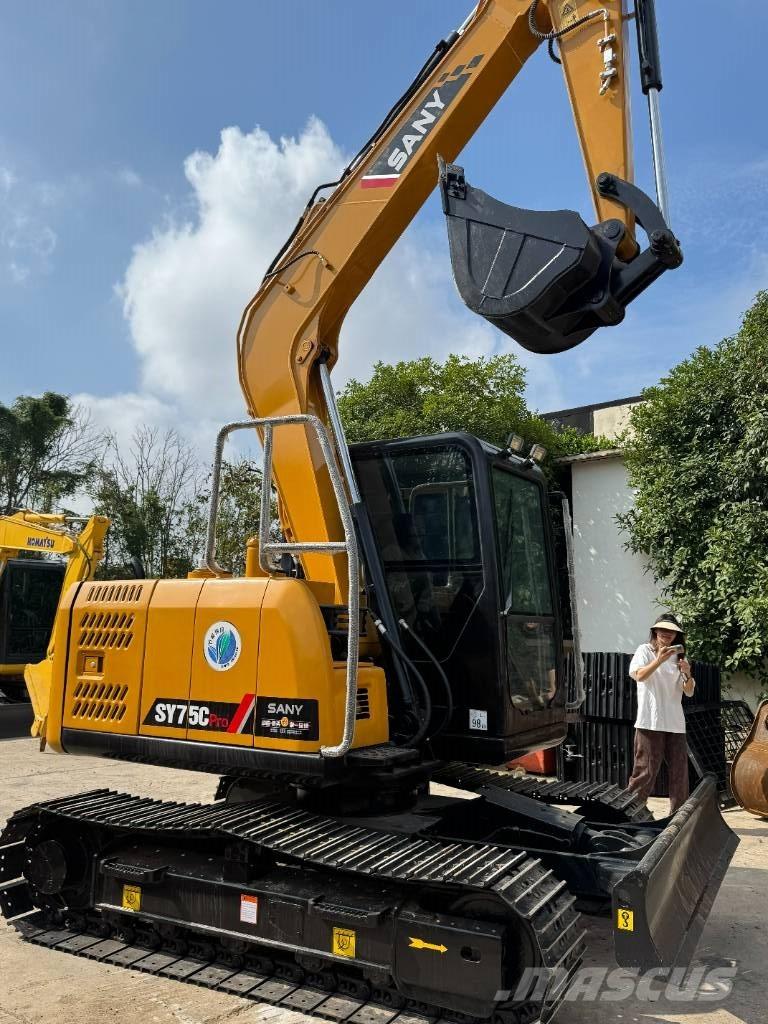 Sany SY75C Mini Escavadoras <7t