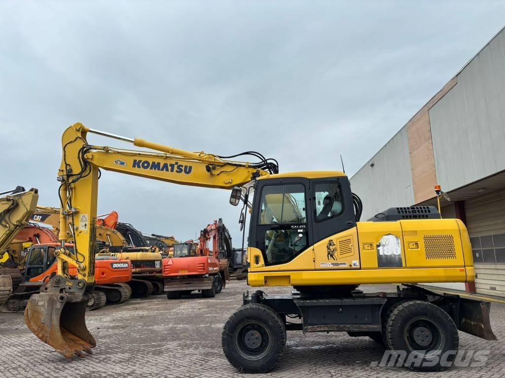 Komatsu PW 180-7 Escavadoras de rodas