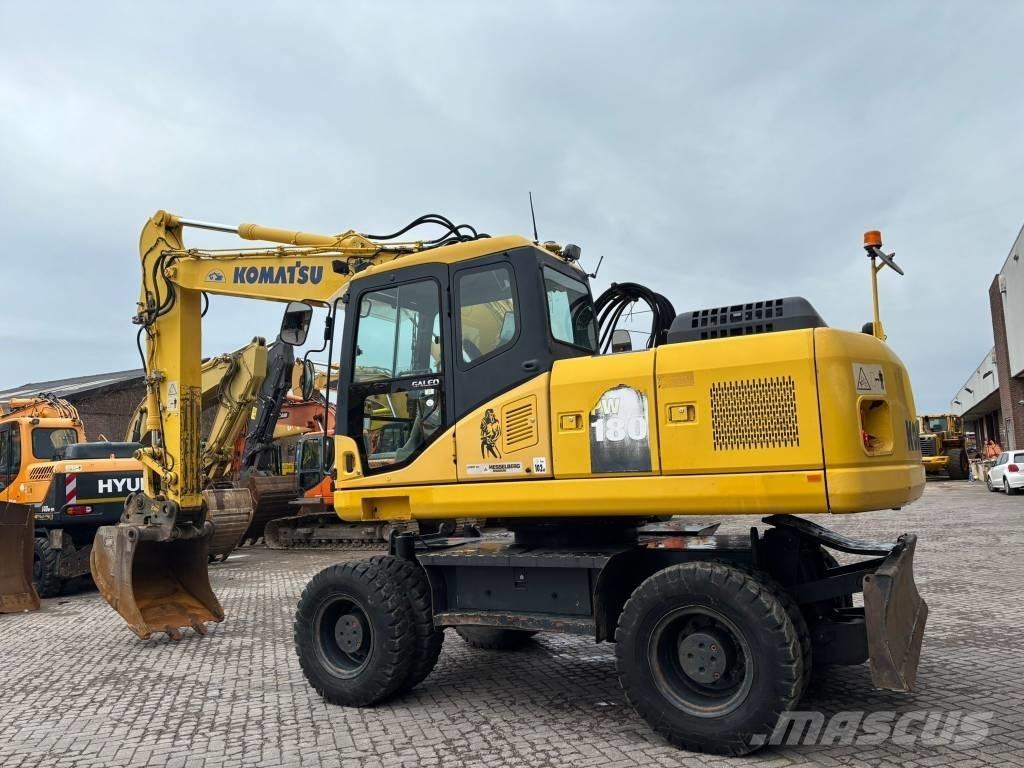 Komatsu PW 180-7 Escavadoras de rodas