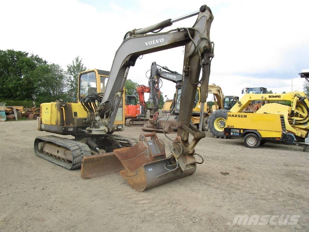 Volvo EC 70  ECR 88 Escavadoras Midi 7t - 12t