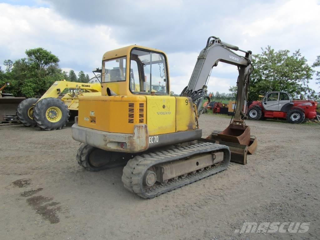 Volvo EC 70  ECR 88 Escavadoras Midi 7t - 12t
