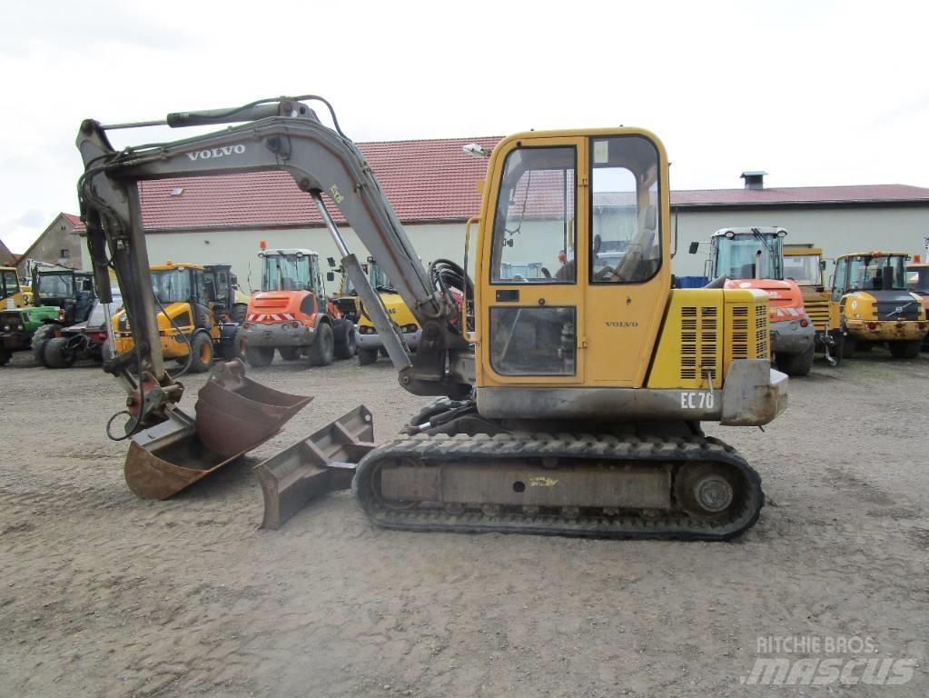 Volvo EC 70  ECR 88 Escavadoras Midi 7t - 12t