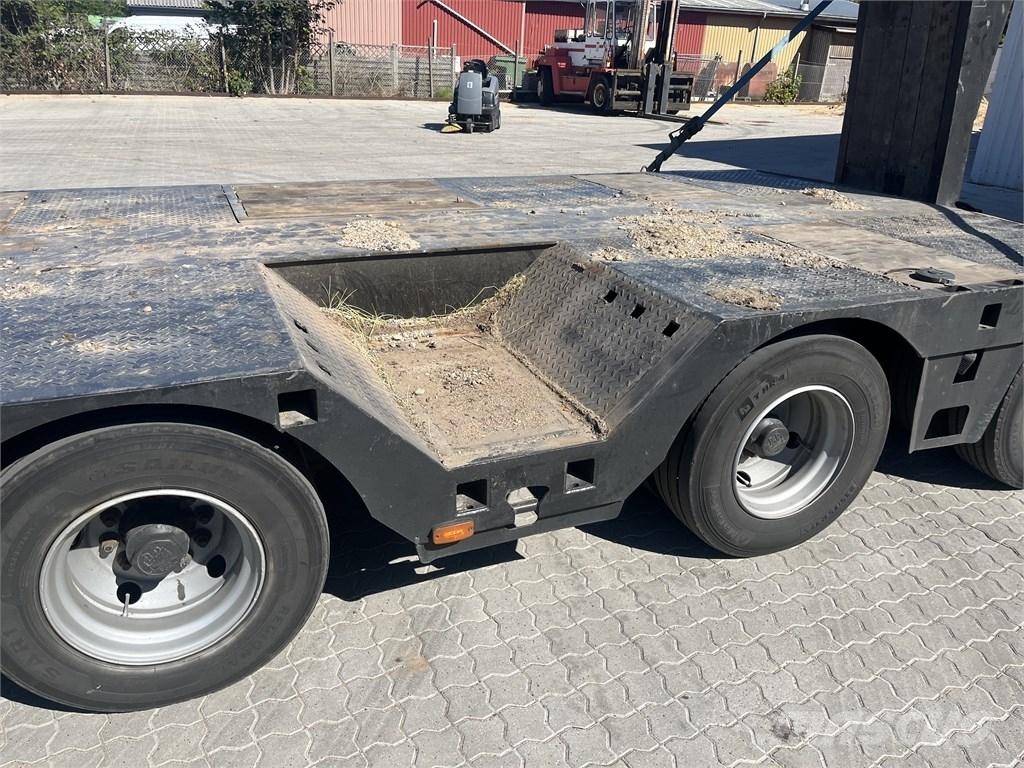 AMT 4 aksler Semi Reboques Carga Baixa