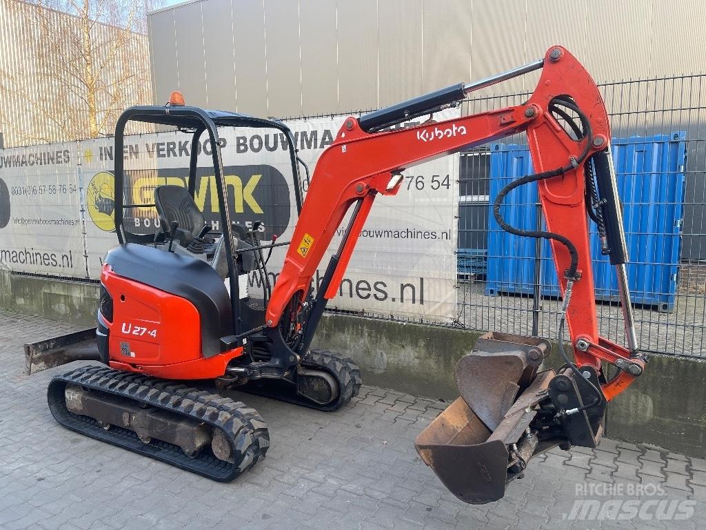 Kubota U 27-4 Mini Escavadoras <7t