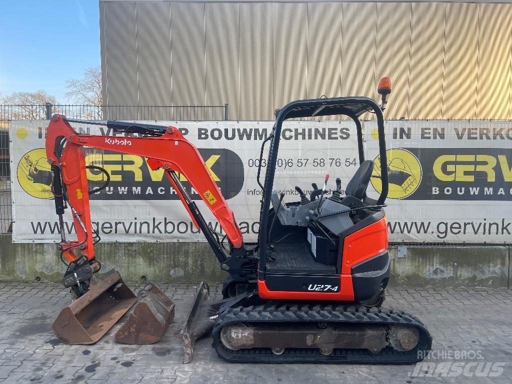Kubota U 27-4 Mini Escavadoras <7t
