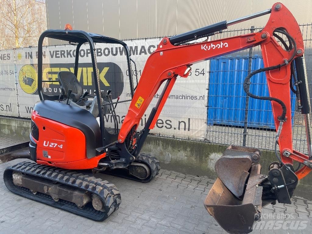 Kubota U 27-4 Mini Escavadoras <7t