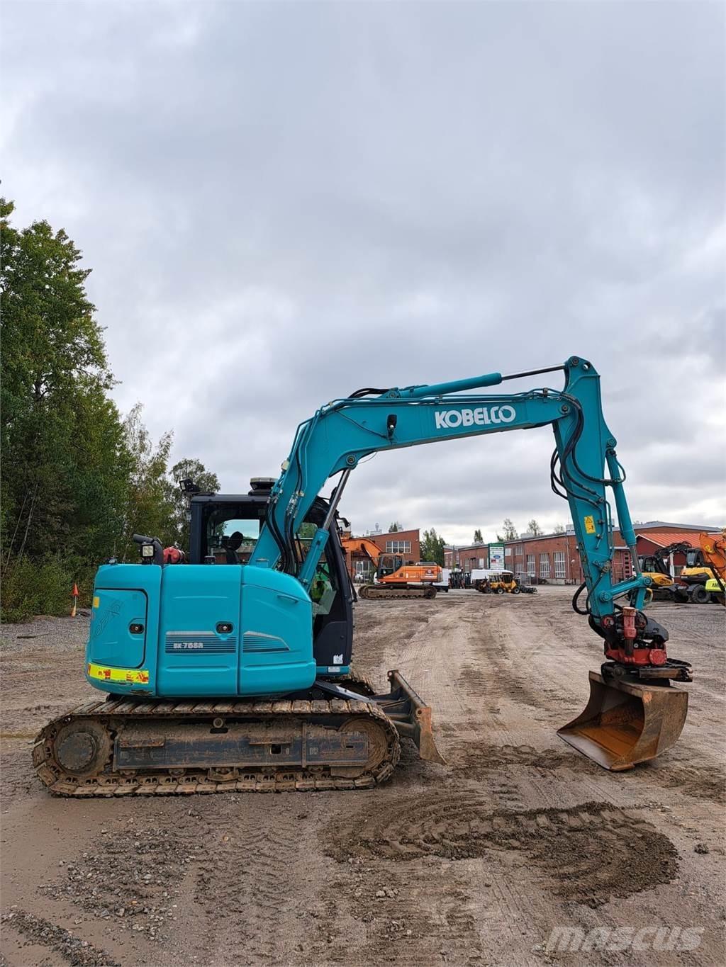 Kobelco SK75SR-3E Mini Escavadoras <7t