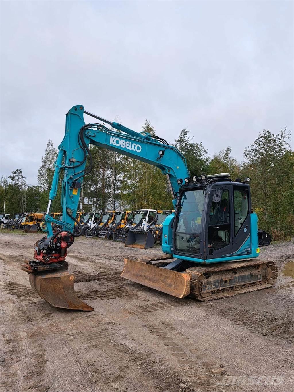 Kobelco SK75SR-3E Mini Escavadoras <7t
