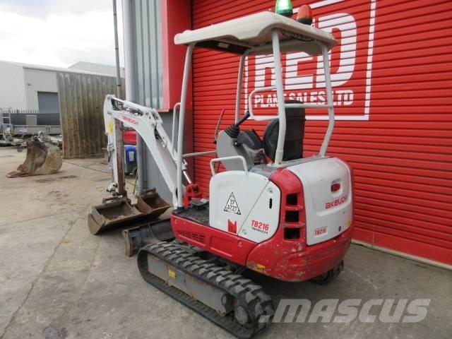 Takeuchi TB 216 Mini Escavadoras <7t