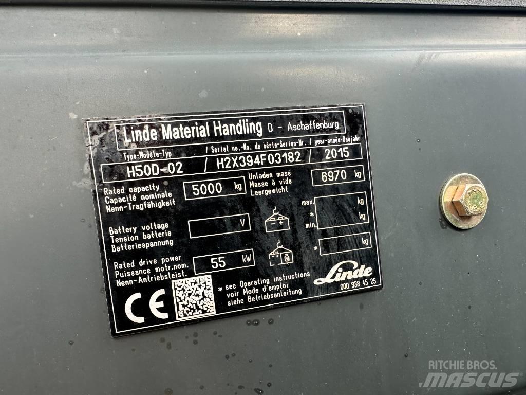 Linde H 50 D Empilhadores Diesel