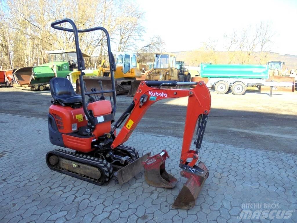 Kubota K 008-3 Mini Escavadoras <7t