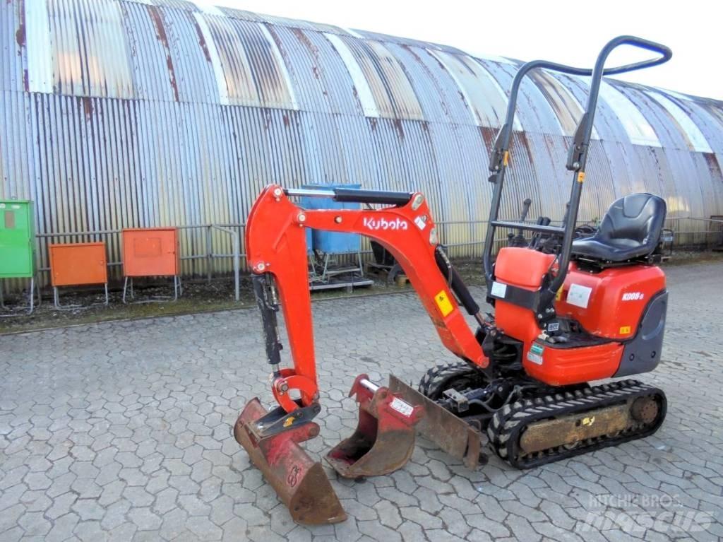 Kubota K 008-3 Mini Escavadoras <7t