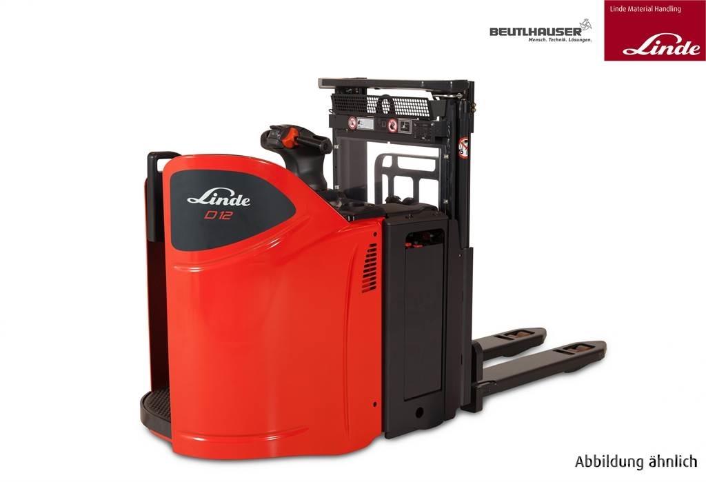 Linde D12AP Empilhador para operador externo