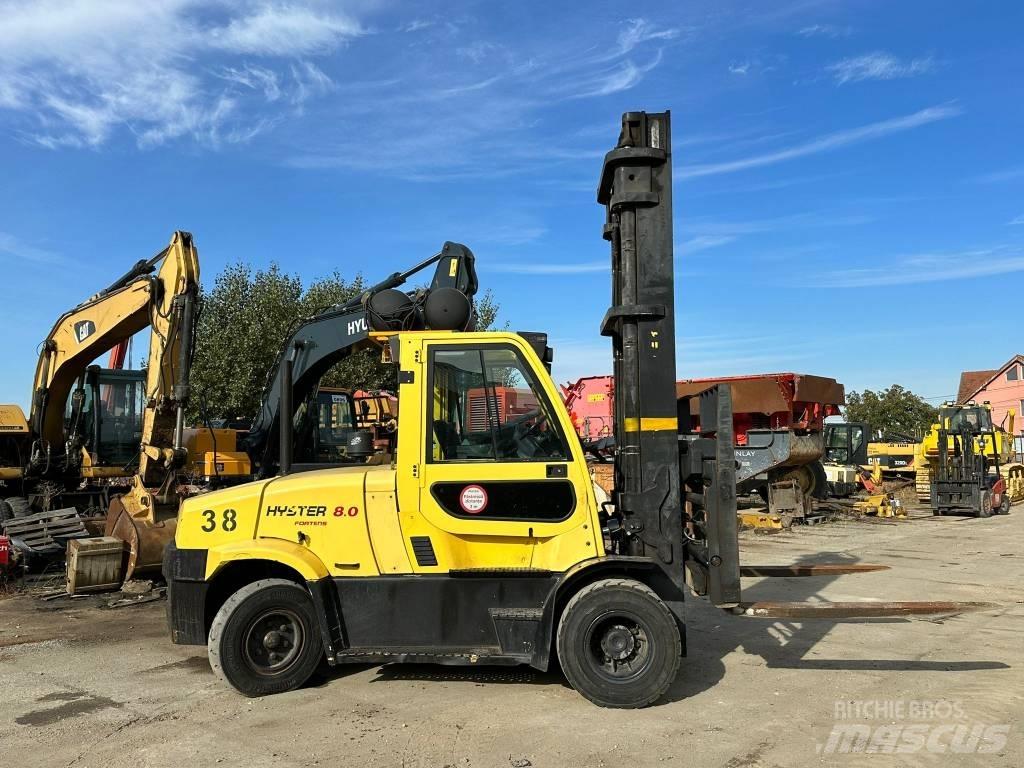 Hyster H 8.0FT9 Empilhadores a gás