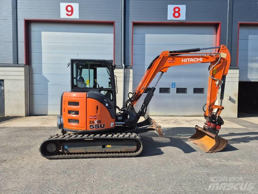 Hitachi ZX55U-5 Mini Escavadoras <7t