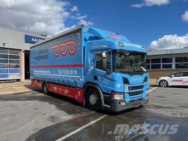 Scania P 280 Camiões caixa cortinas laterais