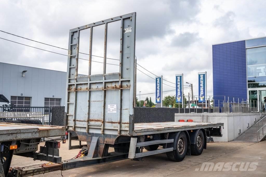 Lecitrailer RC2BD Reboques estrado/caixa aberta