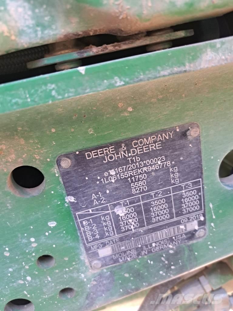 John Deere 6155R Tratores Agrícolas usados