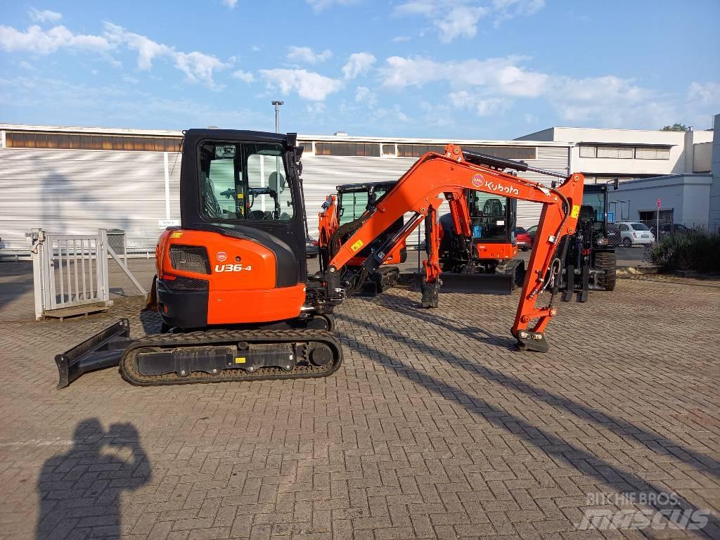Kubota U36-4GL Mini Escavadoras <7t