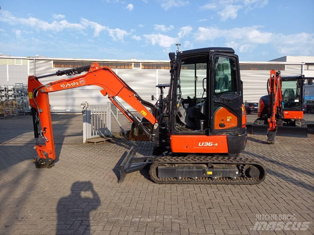 Kubota U36-4GL Mini Escavadoras <7t