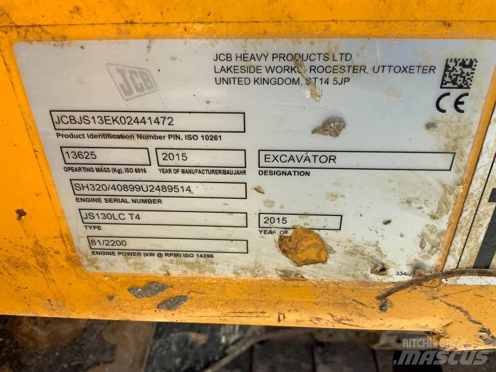 JCB JS 130 LC Escavadoras de rastos