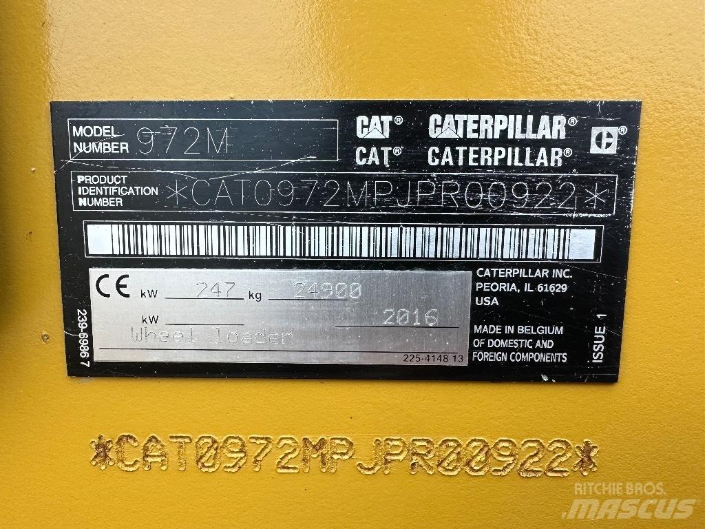 CAT 972 M Pás carregadoras de rodas