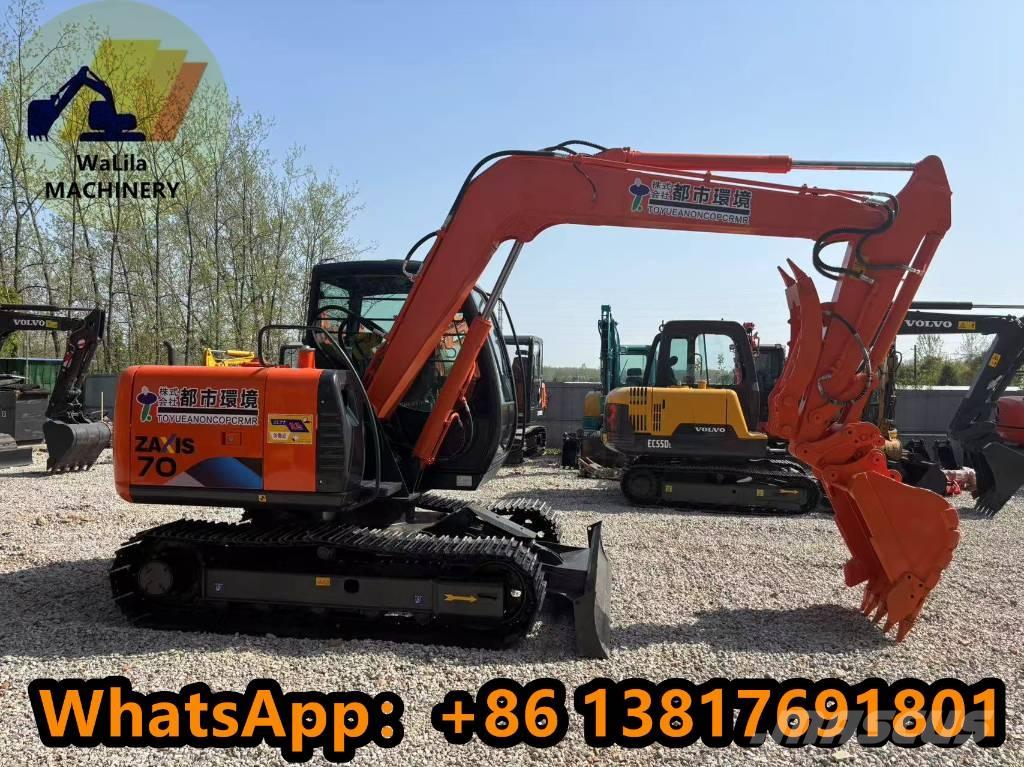 Hitachi ZX 70 Mini Escavadoras <7t