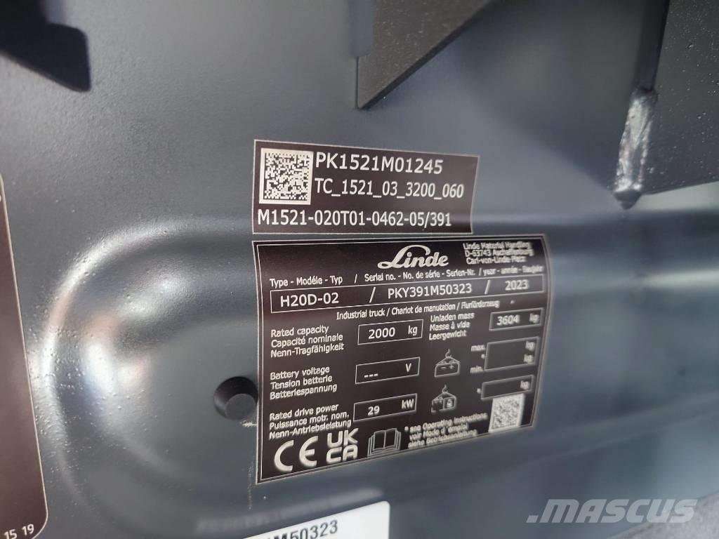 Linde H 20 D Empilhadores Diesel
